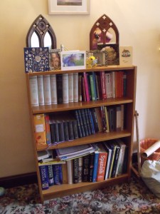 Living room bookcase